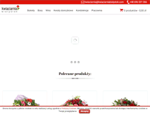 Tablet Screenshot of kwiaciarniabialystok.com